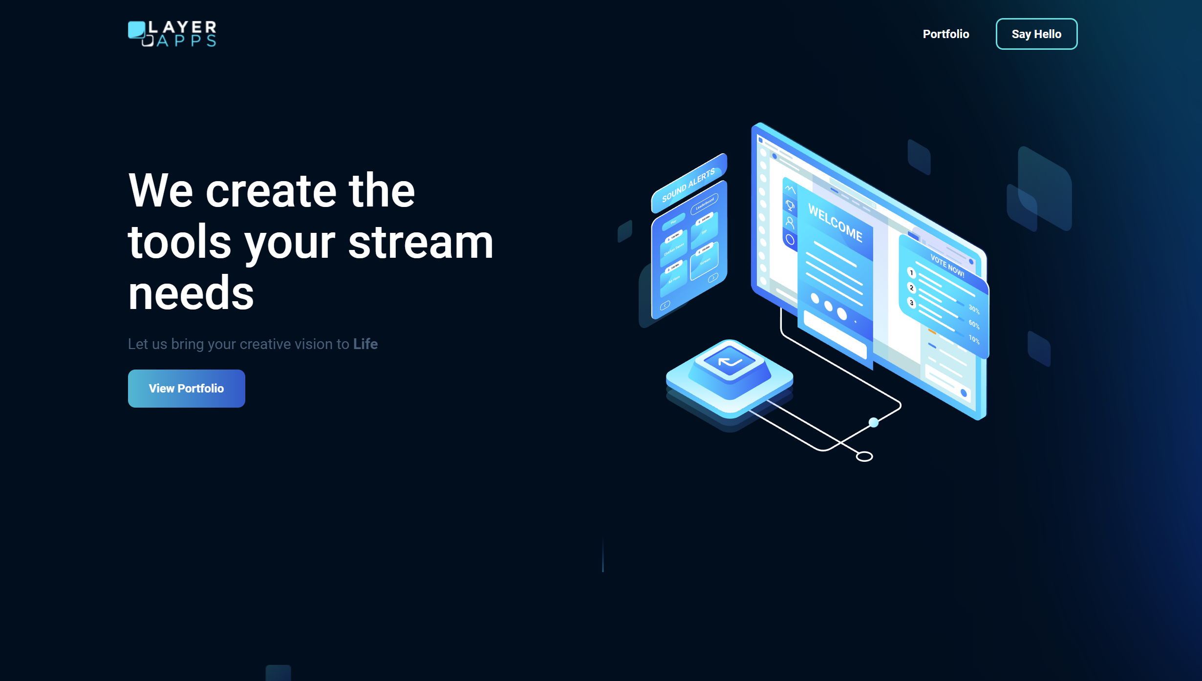 LayerApps project preview background