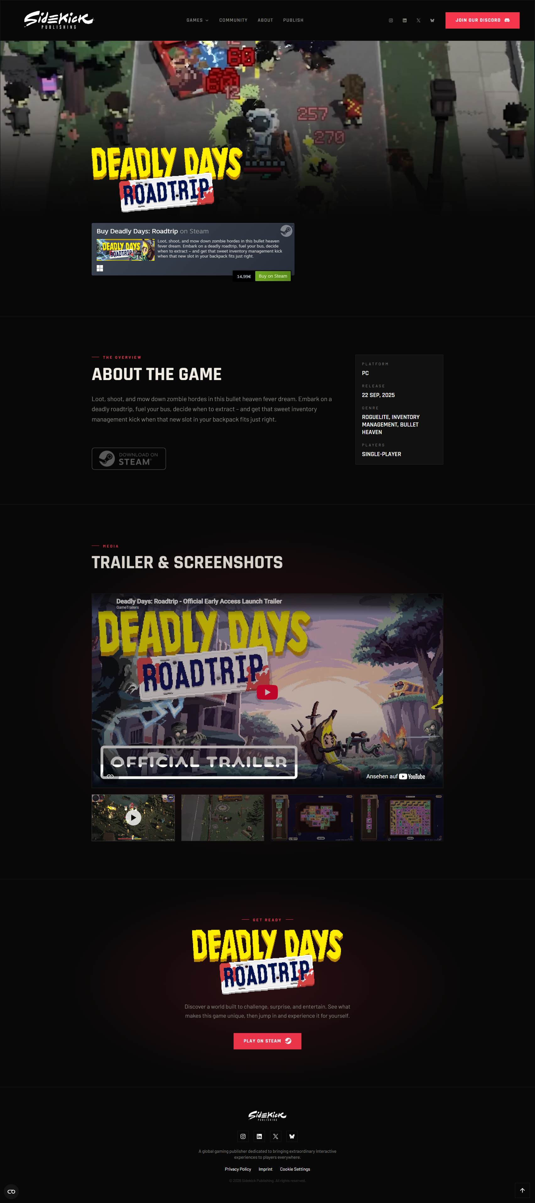 Sidekick Publishing project screenshot 2